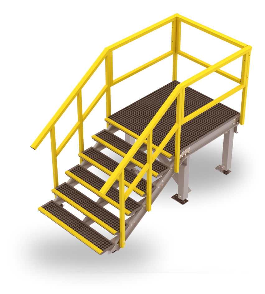 LP: FRP Standard Access Structures: Stairs - Terra Firma Industries